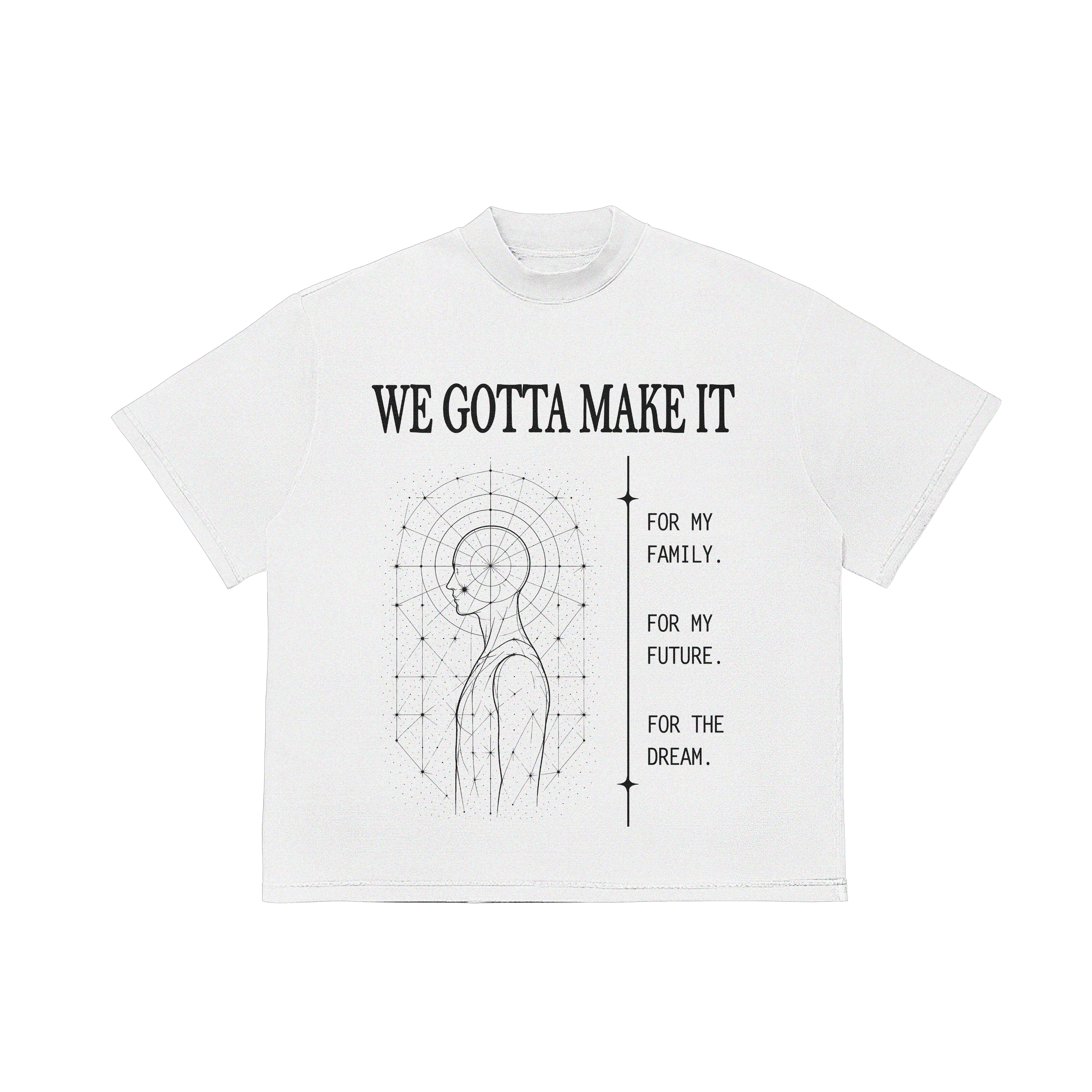 WGM White "For the Dream" Tee