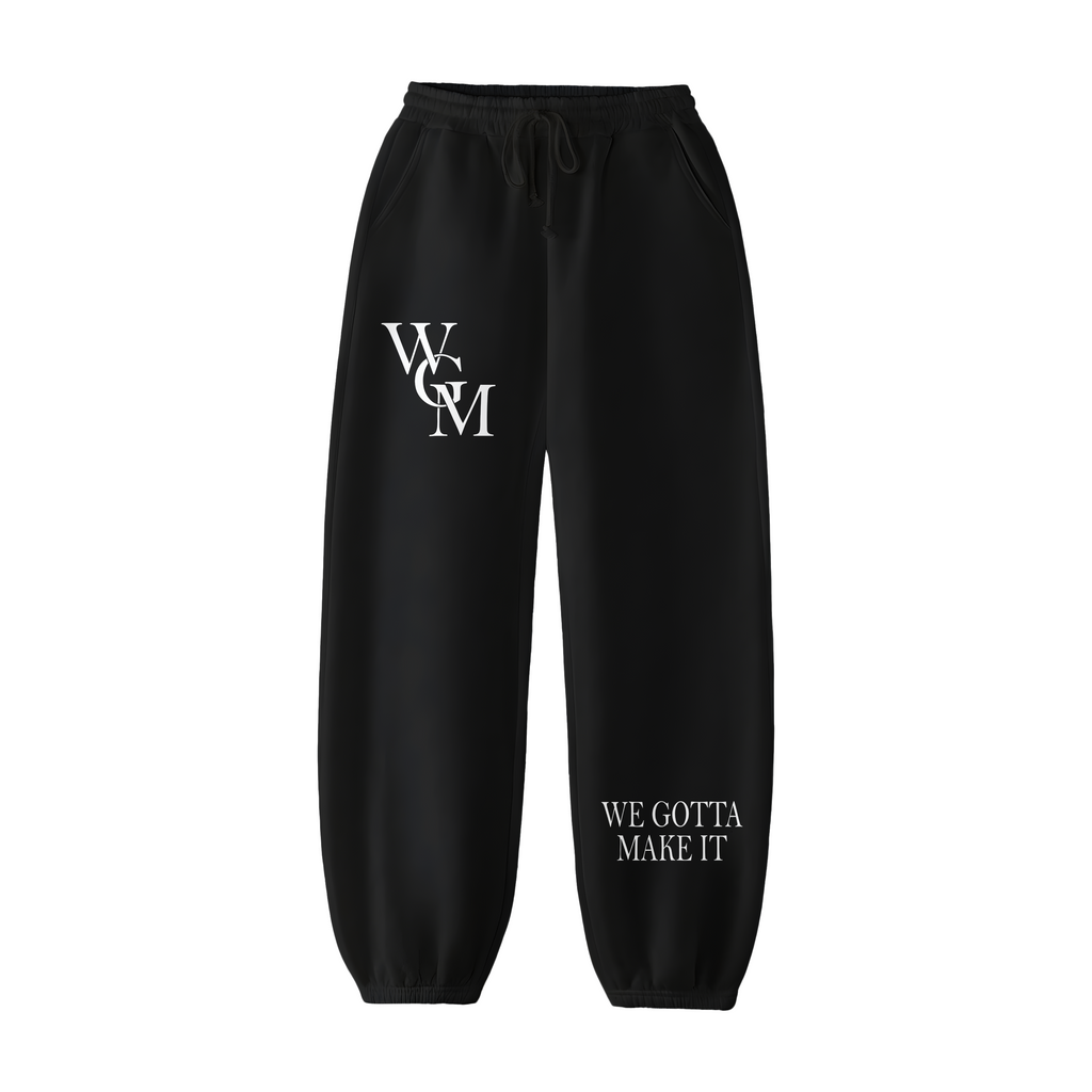 BLACK WGM ASCENSION SWEATPANTS