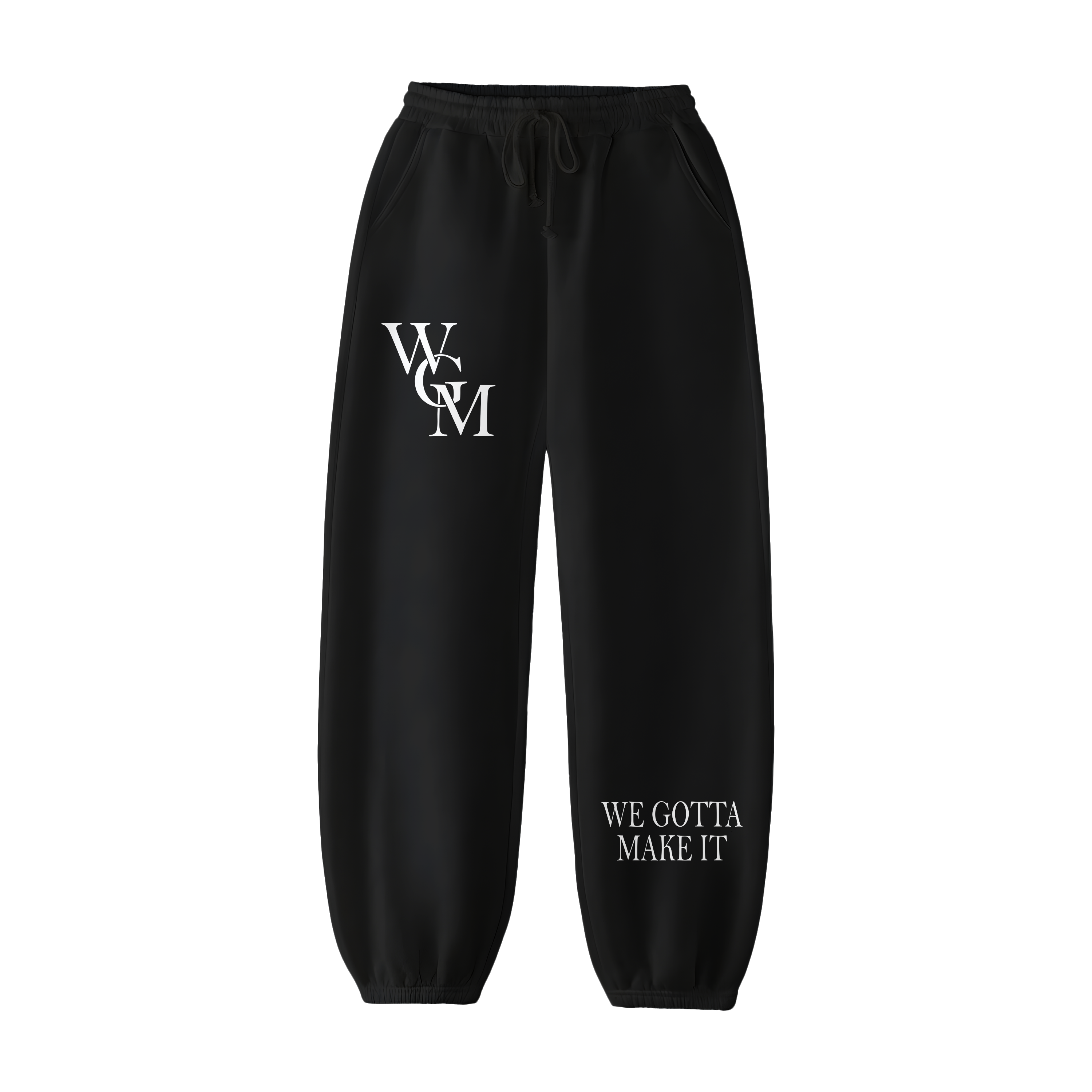BLACK WGM ASCENSION SWEATPANTS