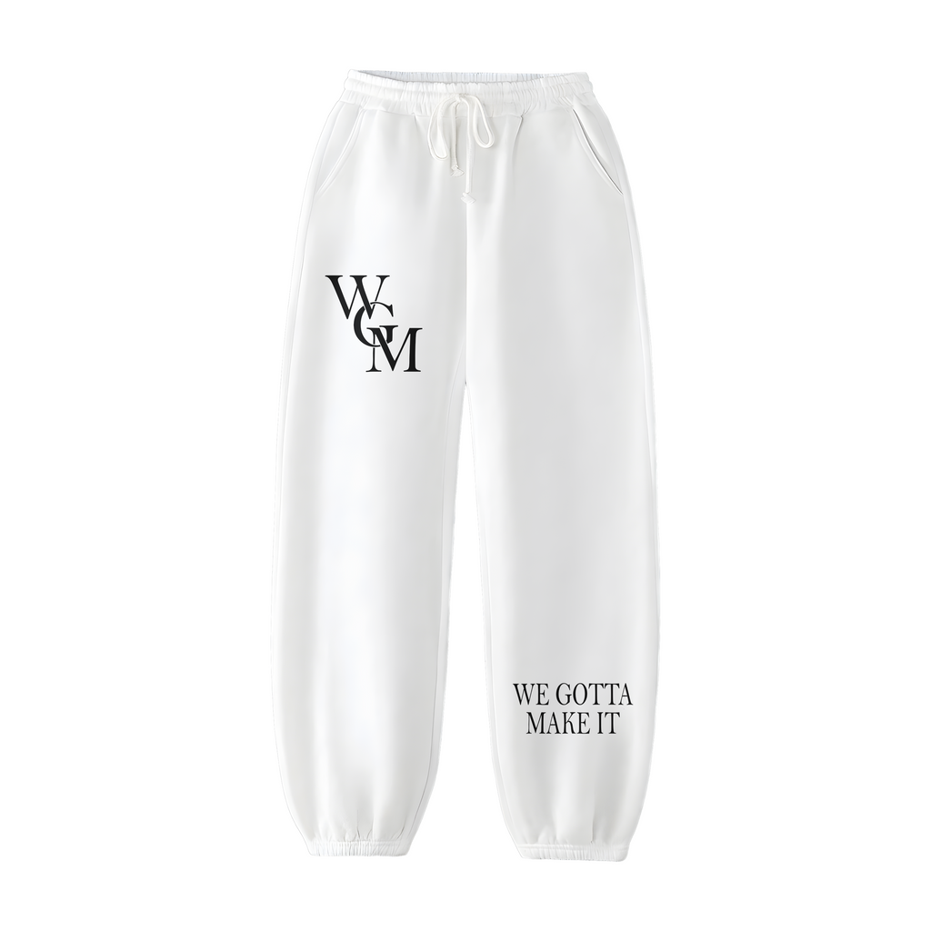 WGM WHITE ASCENSION JOGGERS