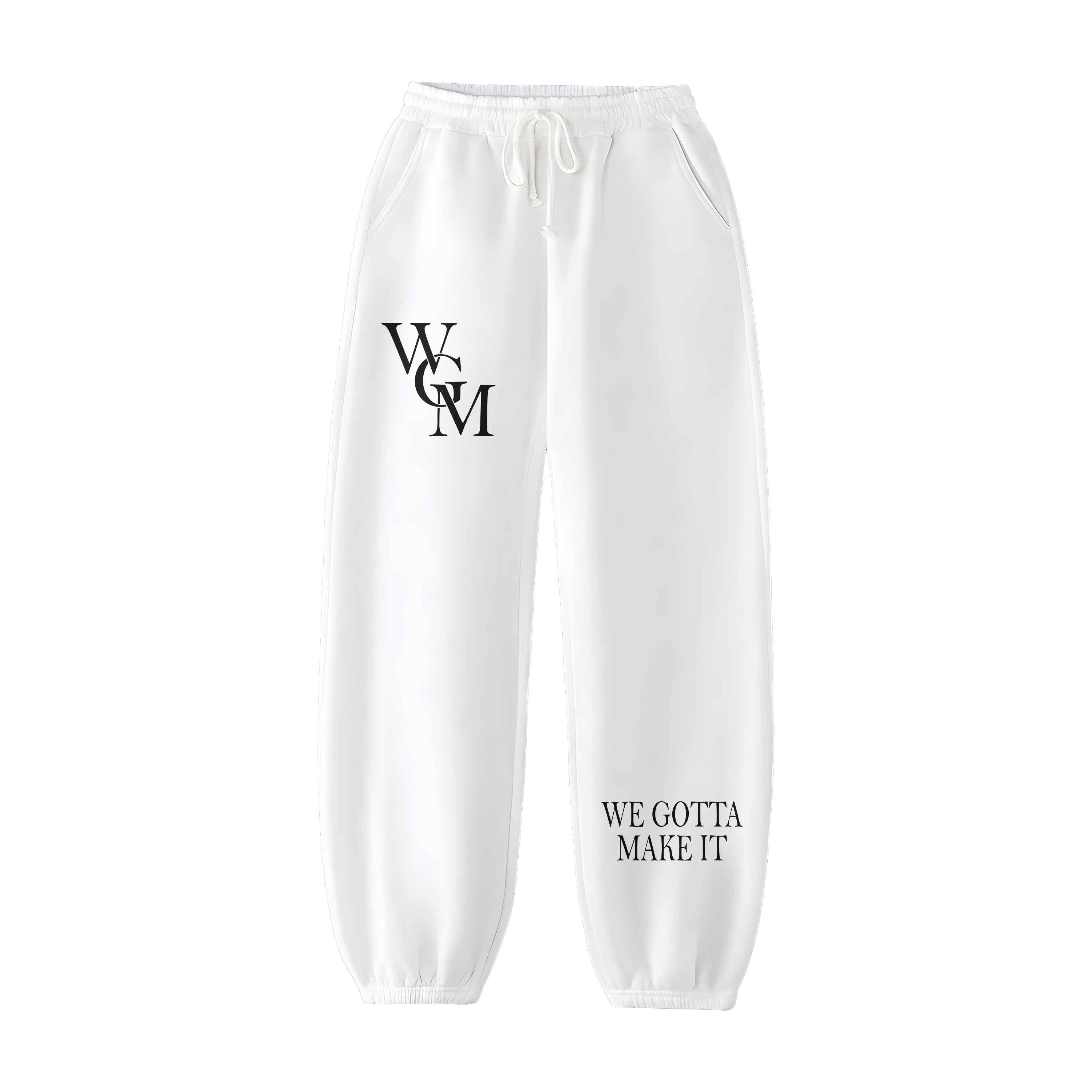 WGM WHITE ASCENSION JOGGERS